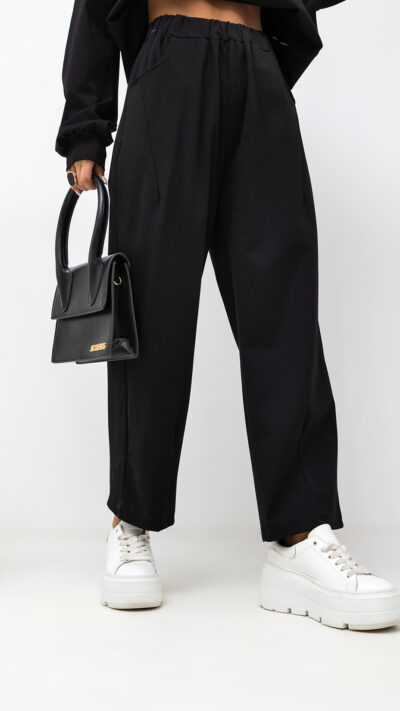 MISS CITY OFFICIAL Damskie Spodnie More To Lose (czarny)