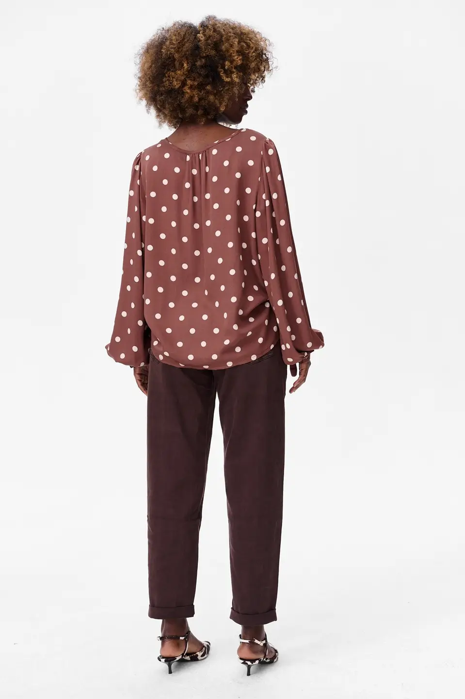 blue shadow bluzka cocoa grochy 2