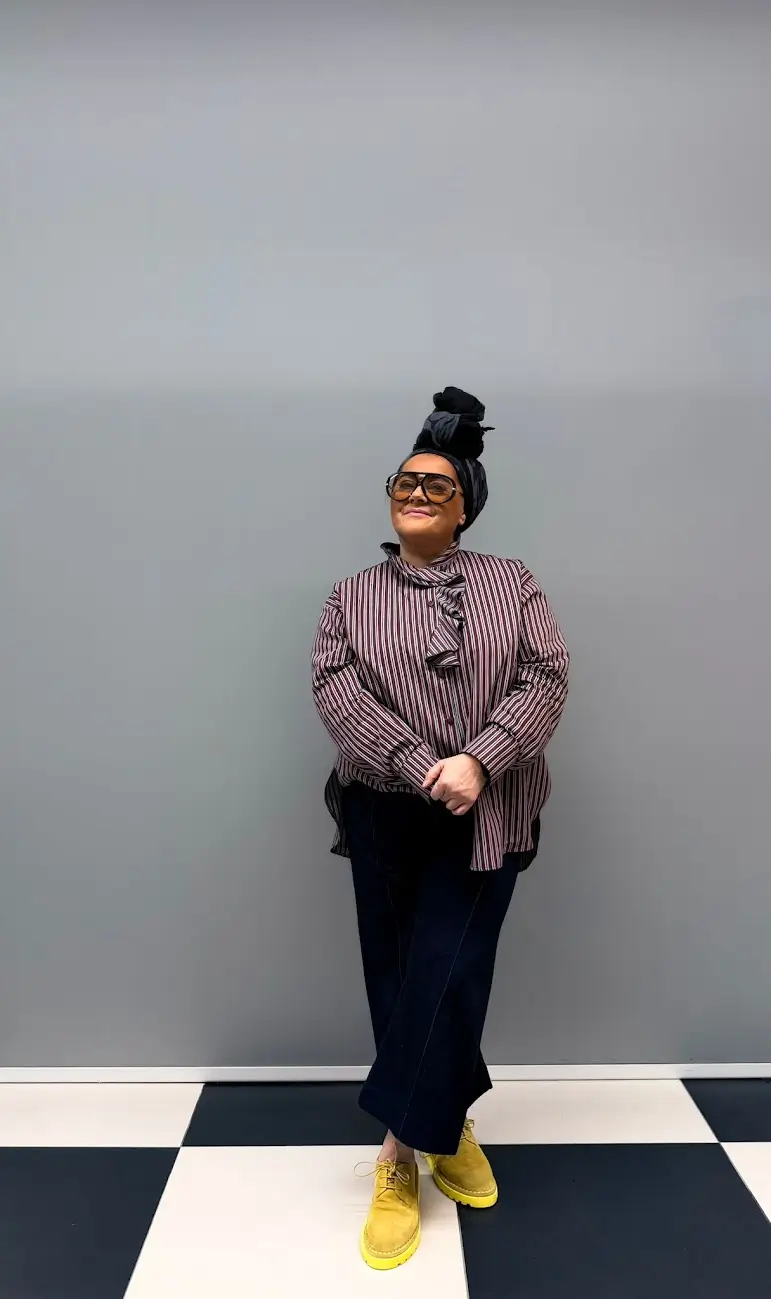 rivabella koszula w paski bordo szary 2