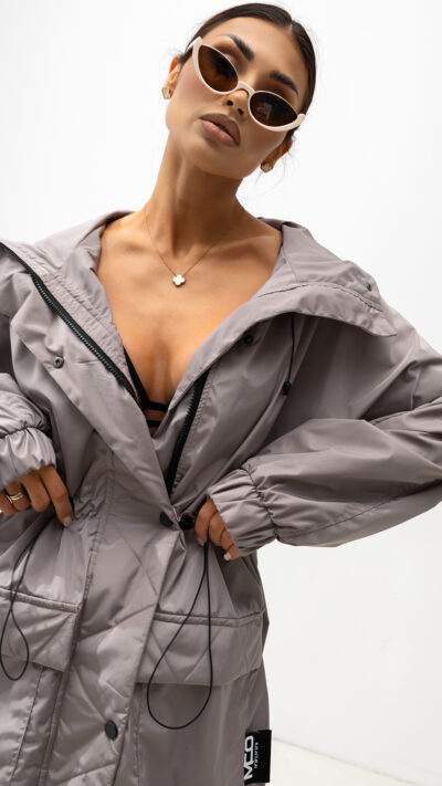 MISS CITY OFFICIAL Damska Kurtka Wildfire (beżowy)