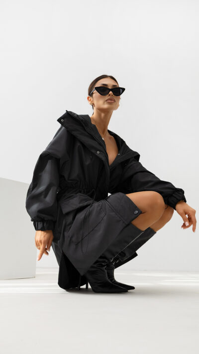 MISS CITY OFFICIAL Damska Kurtka Wildfire (czarny)