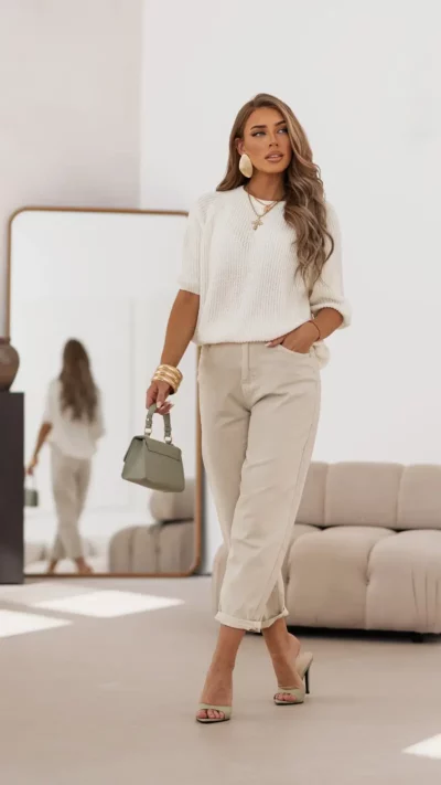 SimpliCity SimpliCity sweter Tini (ecru)