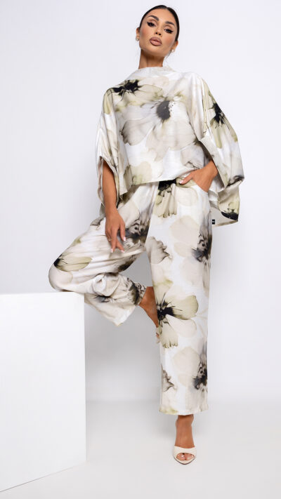 MISS CITY OFFICIAL Damskie Spodnie Orchid (zielony)