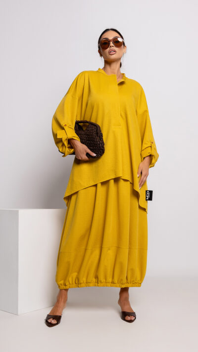 MISS CITY OFFICIAL Damska Koszula Rock Mine (żółty)