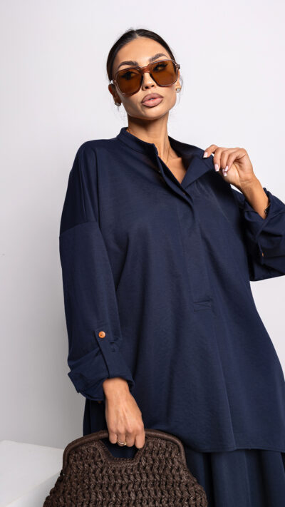 MISS CITY OFFICIAL Damska Koszula Rock Mine (granat)