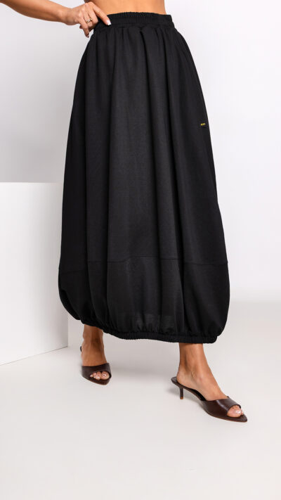 MISS CITY OFFICIAL Spódnica Rock Mine (czarny)