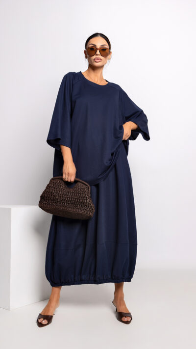 MISS CITY OFFICIAL Damska Bluzka Organic (granat)