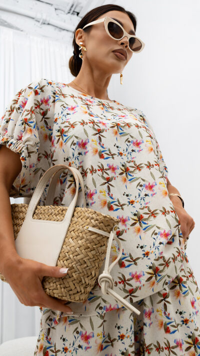 MISS CITY OFFICIAL Damska Bluzka Wildflower (multicolor)