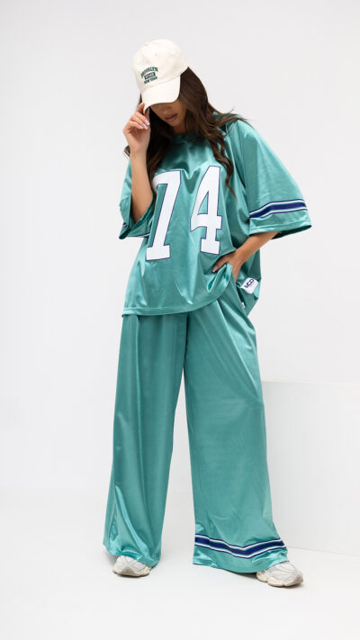 MISS CITY OFFICIAL Damski Komplet Game Day (jasny zielony)